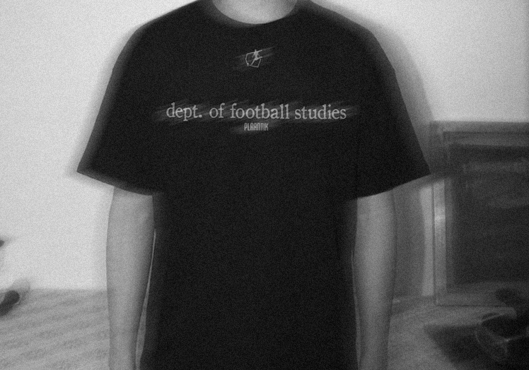 AFC001 Dept. of Football Studies (Football Skull) T-Shirt Black - Plaantik - Image 9