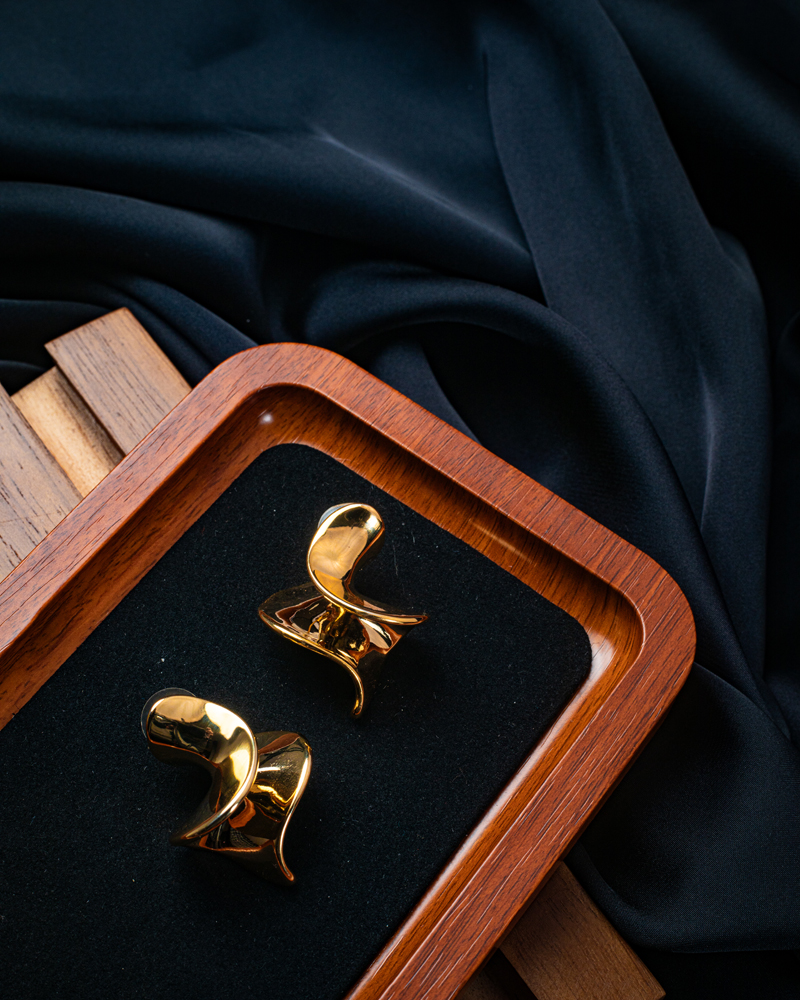 Abstract Earrings - Image 2