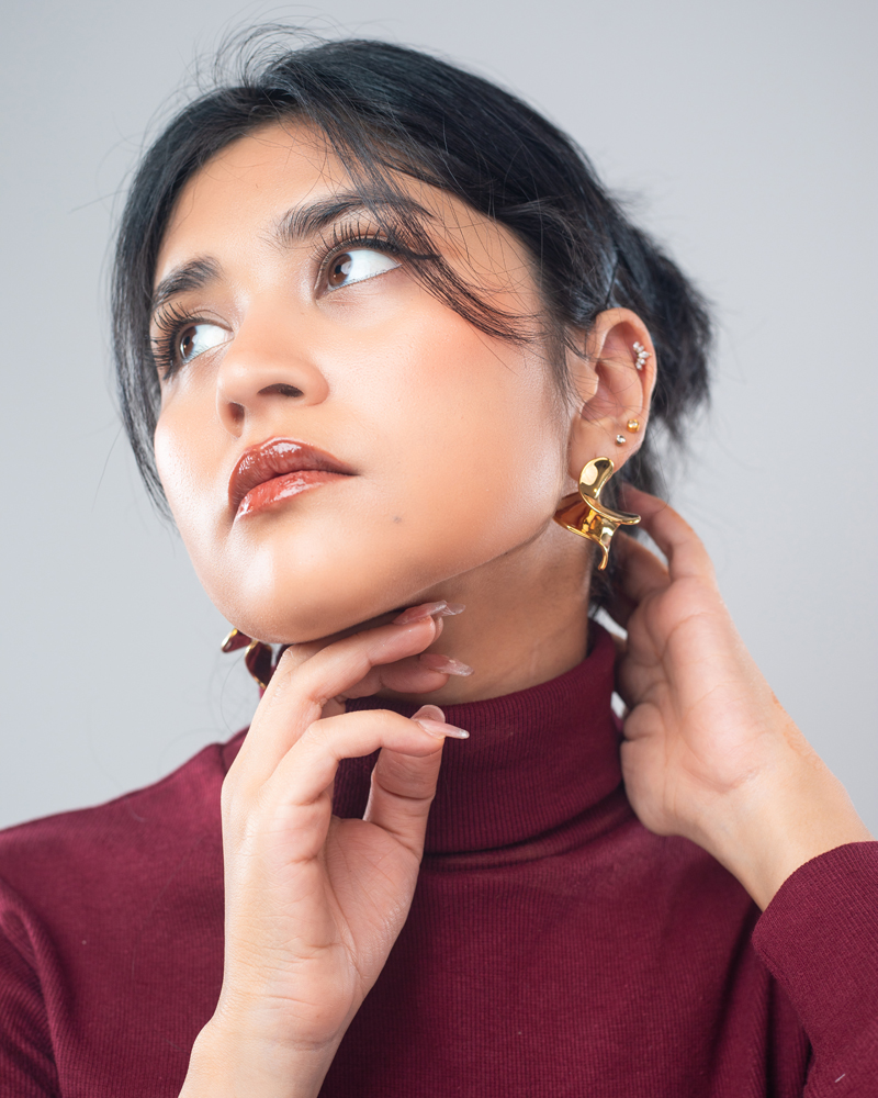 Abstract Earrings - Image 4