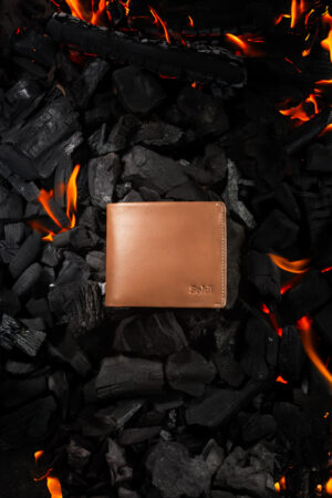 Bifold Duo Tone Classic Leather Wallet