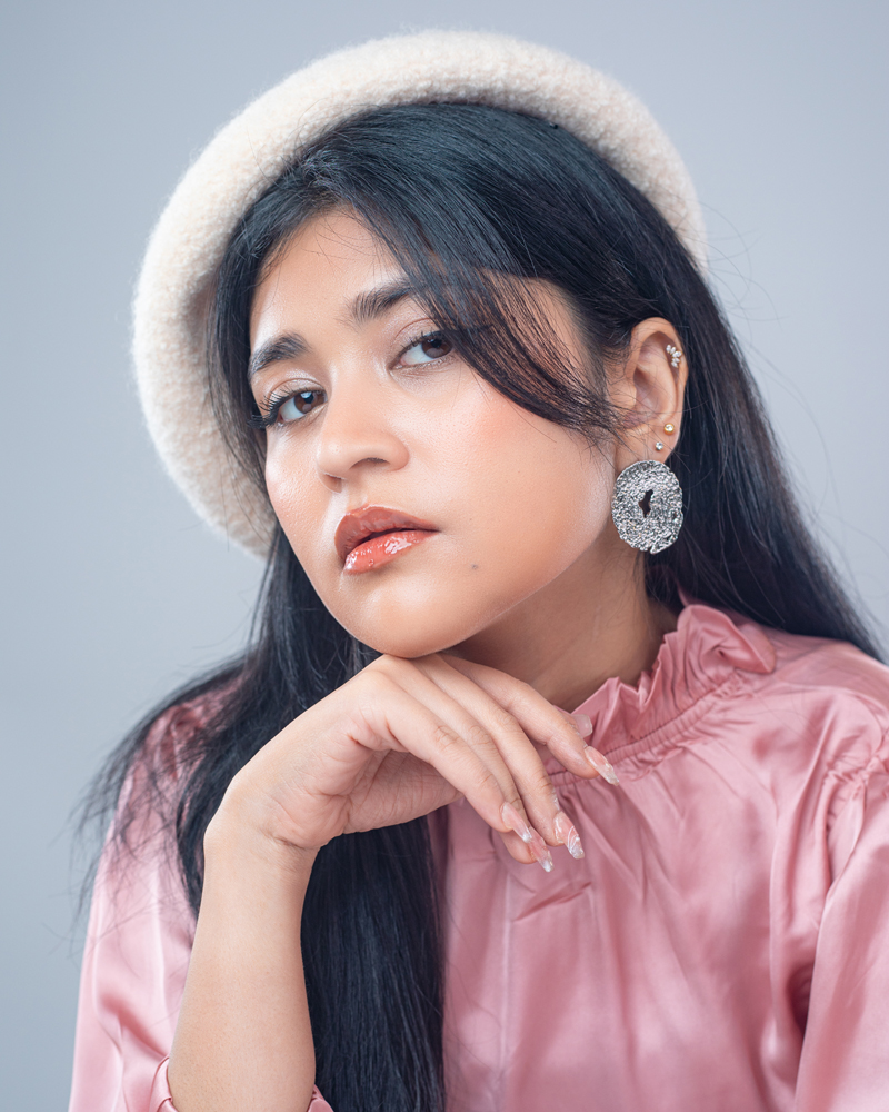 Circular Foil Earrings - Image 4