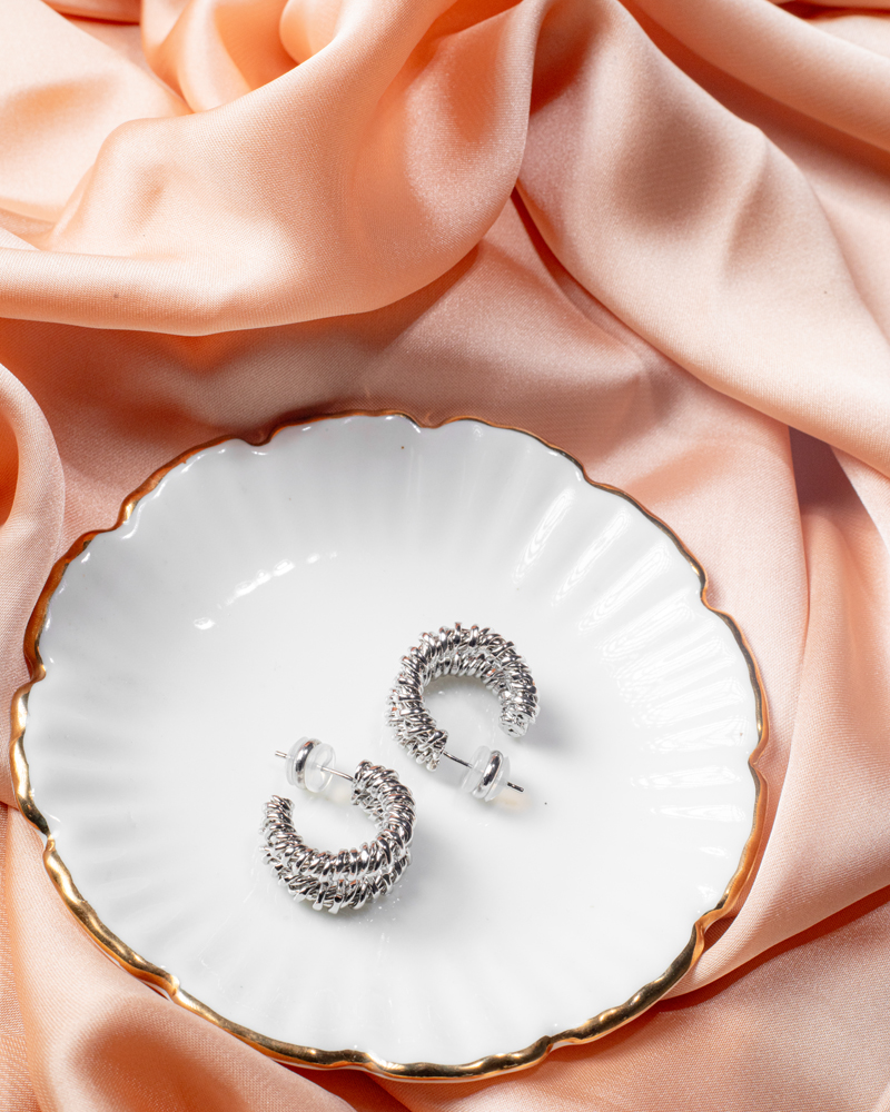 Circular Spring Earrings