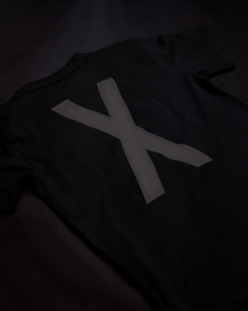 Plaantik 10 Year Commemorative Blackout Unisex Tee - Image 7