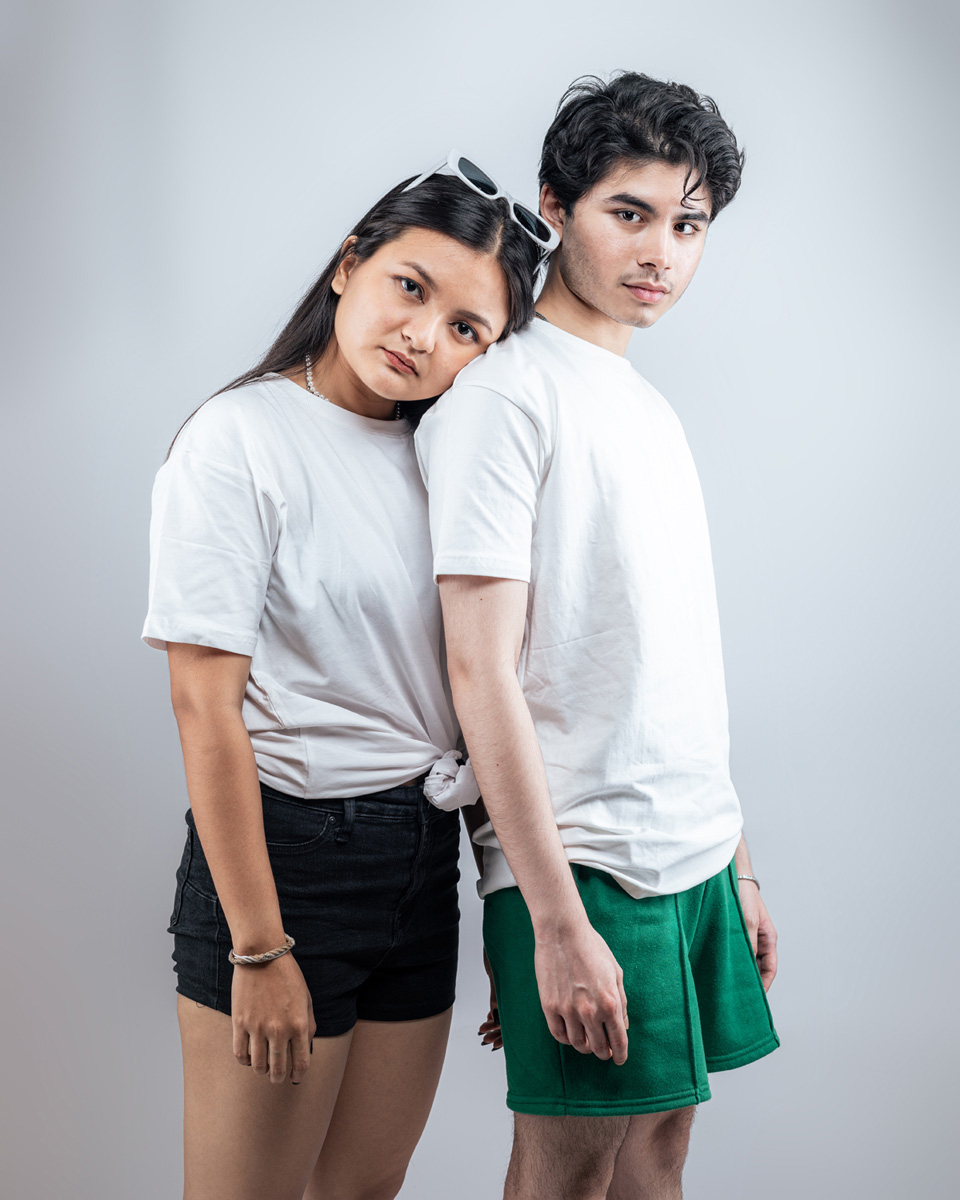 Premium Basic White Crewneck T-shirt - Image 2