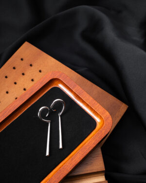 Rho Shaped Earring