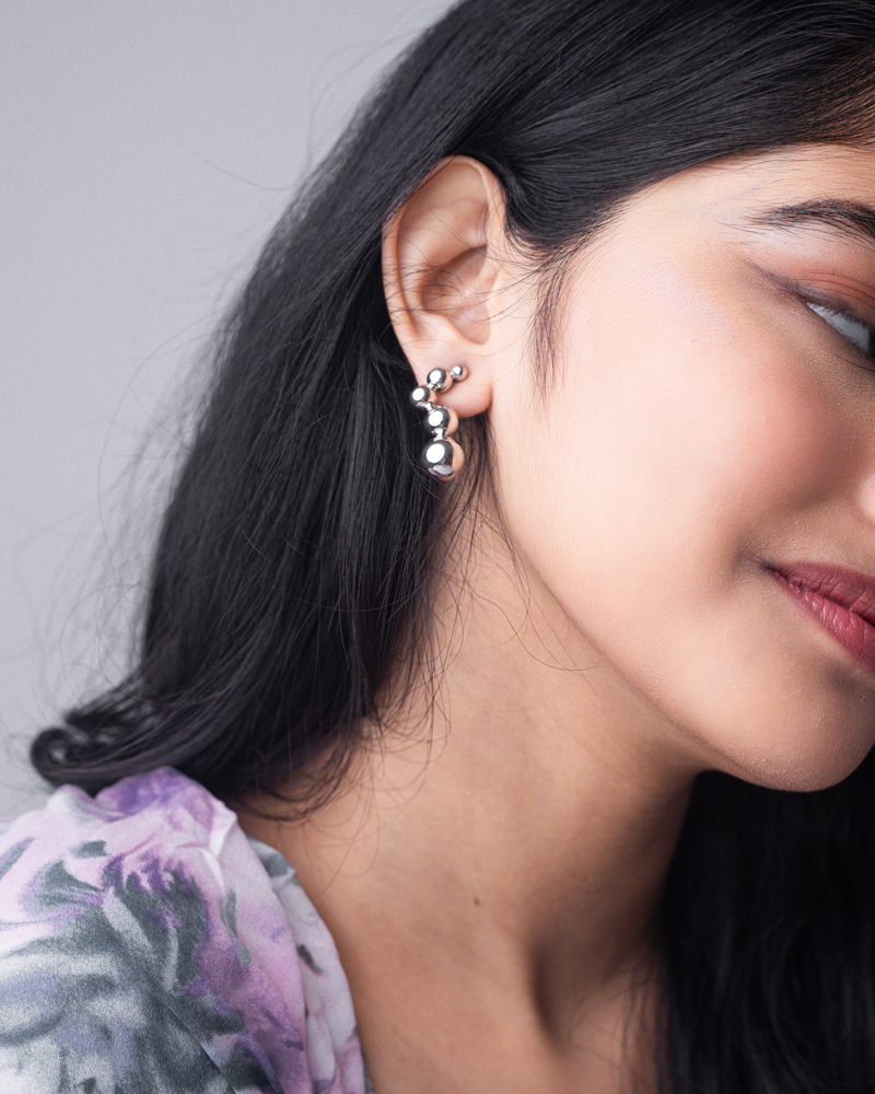 Round Ball Earrings - Image 7