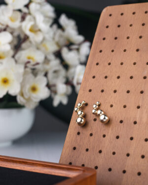 Round Ball Earrings