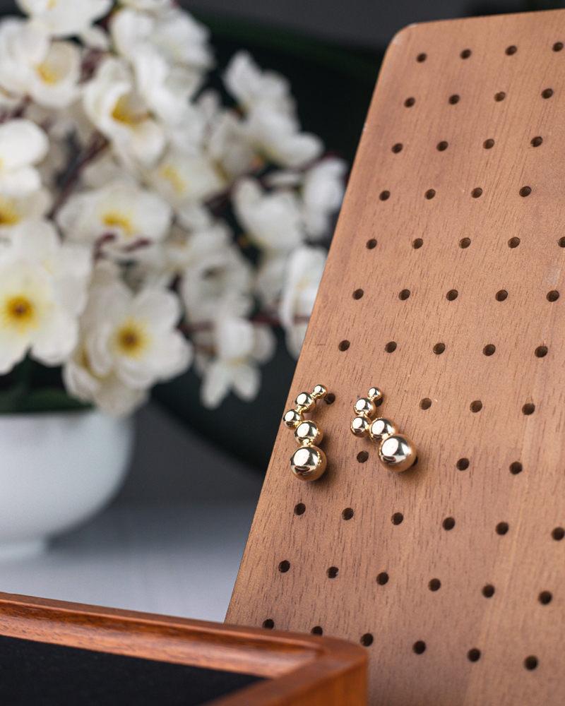Round Ball Earrings