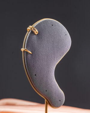 Shooting Star Ear Cuffs in Golden (No Piercing Needed)