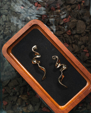 Swirl Wavy Earrings