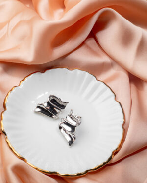 Swirling Ribbon Earrings