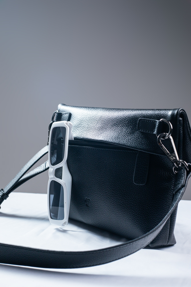 Unisex Leather Sling Bag - Image 16