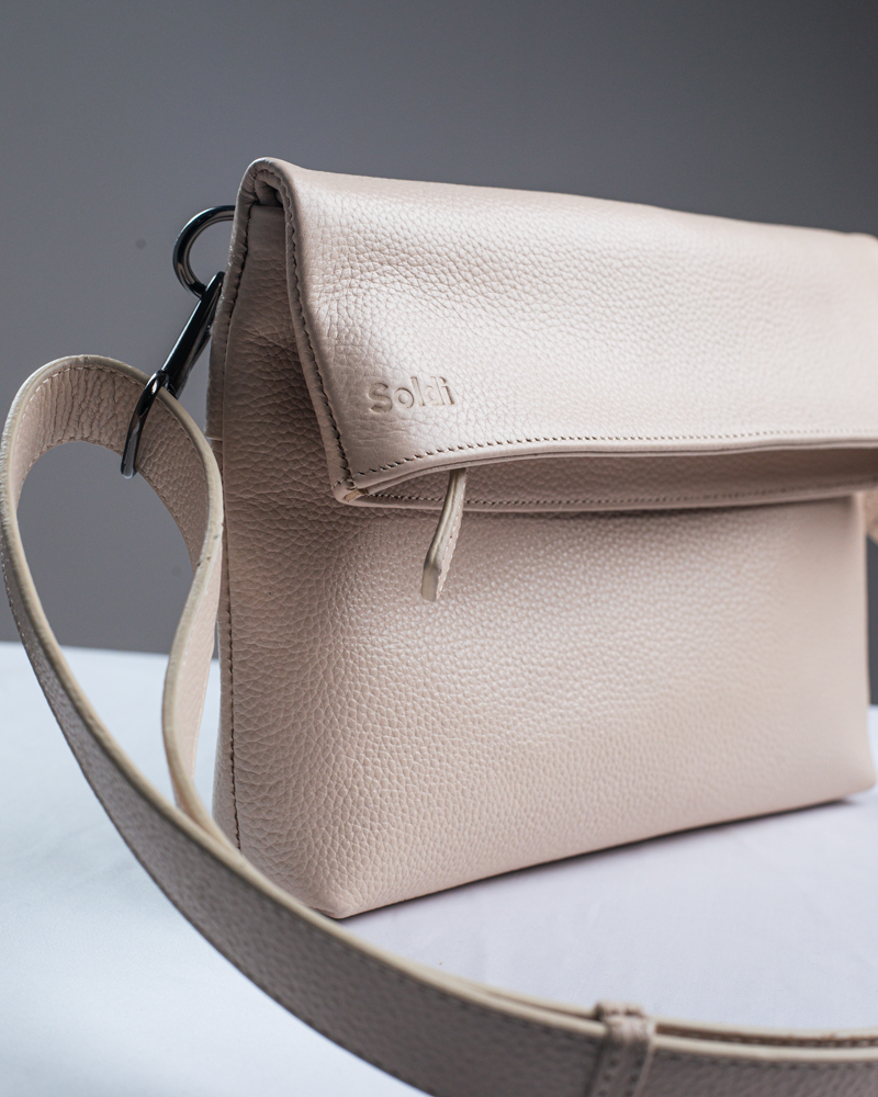 Unisex Leather Sling Bag - Image 9