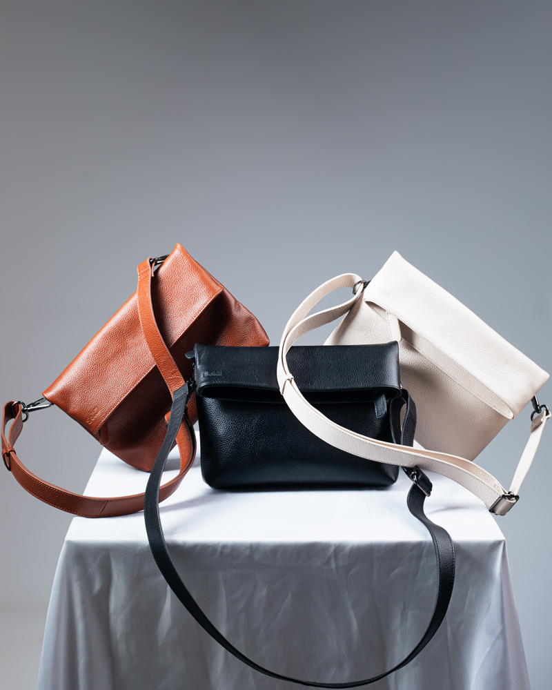 Unisex Leather Sling Bag