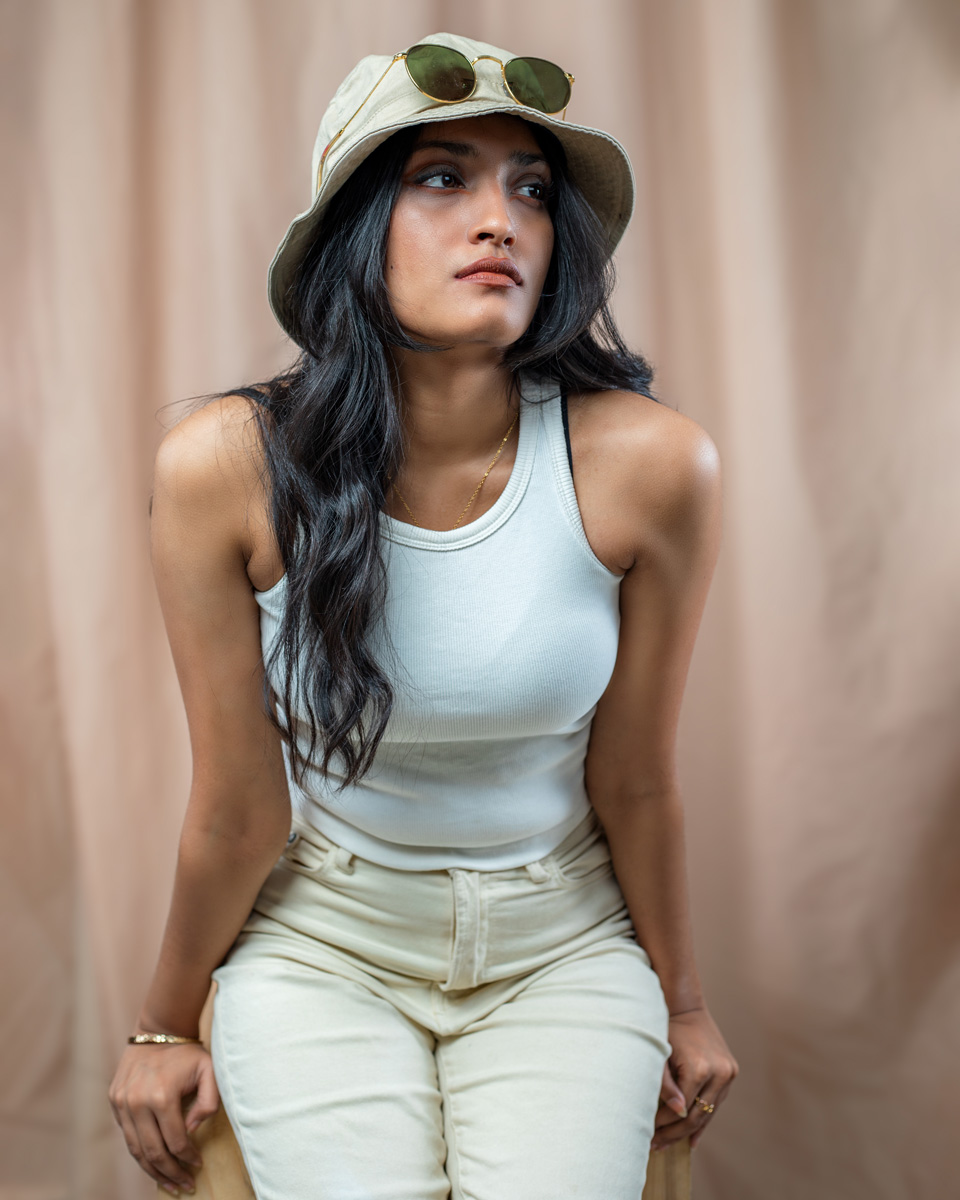 Women’s Racerback Ribbed Tank Top in White