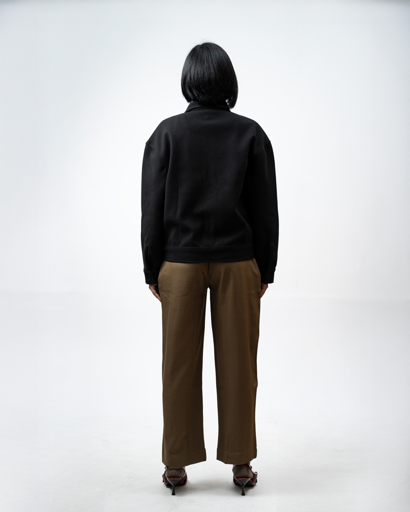 Boxy Jacket in Black - Image 9