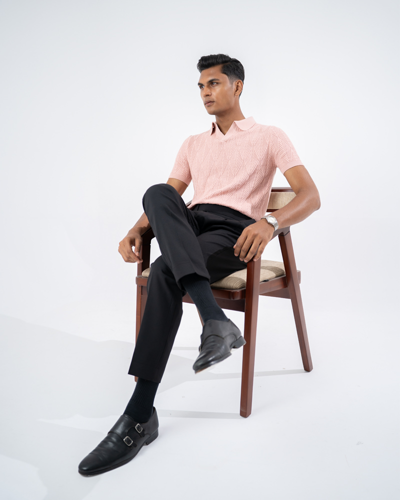 Men’s Black Formal Pleated Pants - Image 8