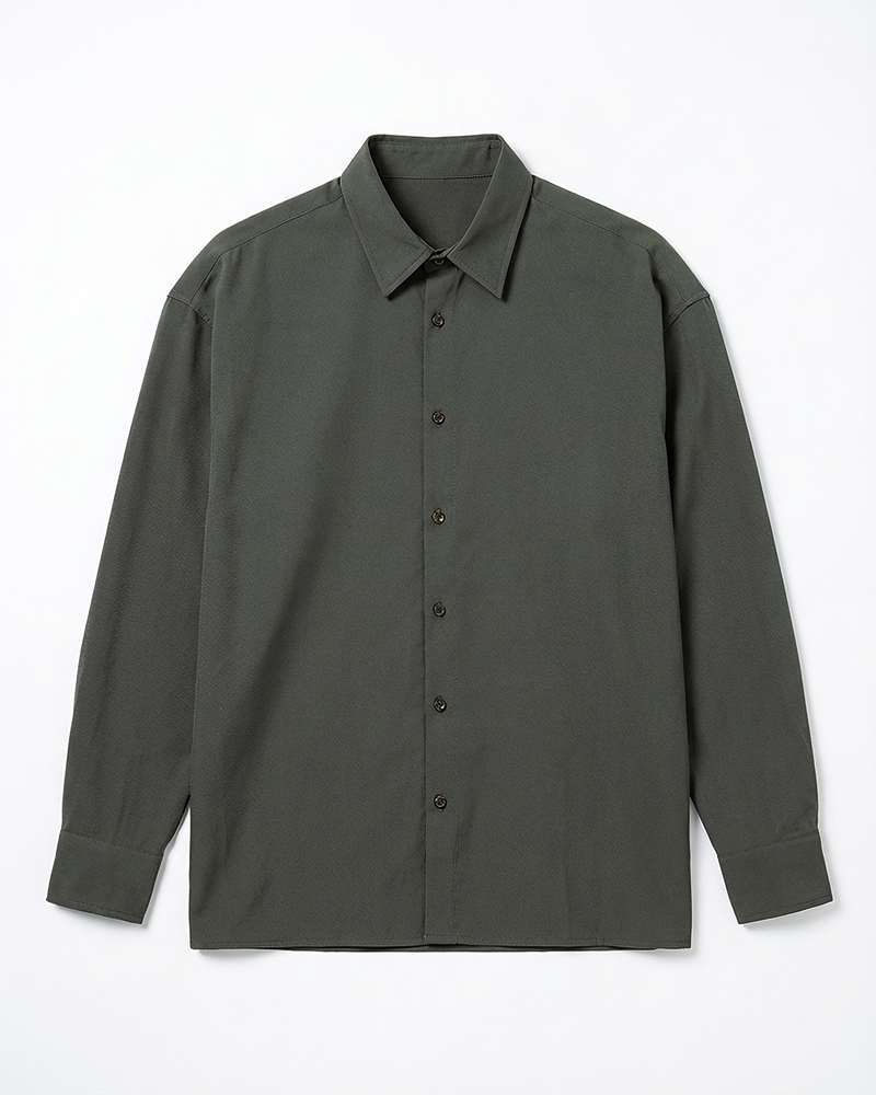 Oversized Flow Shirt in Green
