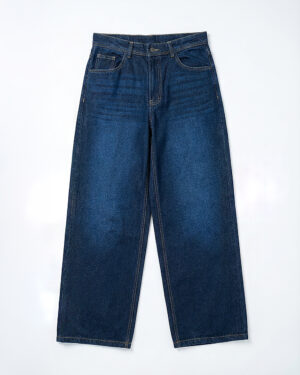 Unisex Baggy Jeans in Navy