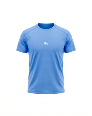 Chase Running T-shirt in Cornflower Blue